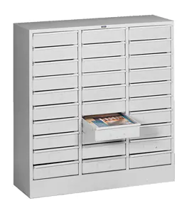 Tennsco (2085) 30 DRAWER ORGANIZER - LETTER SIZE - 2085