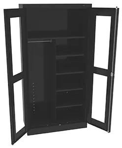 Tennsco (CVD7214) Standard Combination Cabinet With C-Thru Doors (Assembled) - CVD7214