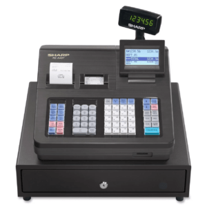 Sharp XEA407 Cash Register, 7000 PLUs (XEA407/43S)
