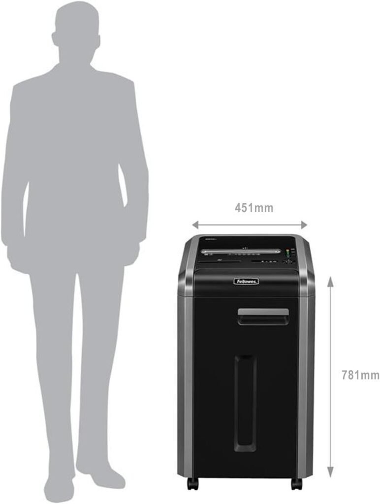 Fellowes Microshred 225MI 100% Jam Proof Micro-Cut Shredder