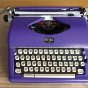 Royal 79119Q Classic Manual Typewriter (Purple) (79119Q) Typewriter