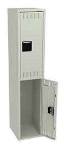 Tennsco (DTK-151836-A) Double Tier Locker - One Wide, No Legs (Unassembled) - DTK-151836-A