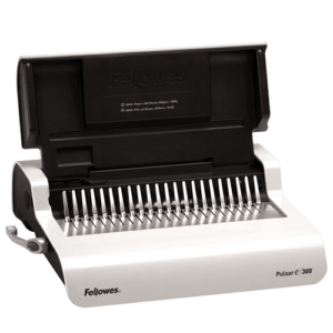 Fellowes Pulsar™ E 300 Electric Comb Binding Machine w/Starter Kit