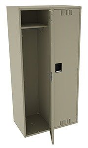 Tennsco (STS-182172-B) Single Tier Locker -Two Wide Without Legs (Assembled) - STS-182172-B