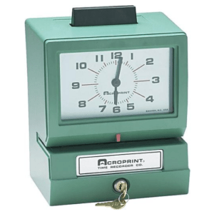 Acroprint M125 Manual Time Clock NEW (M125)