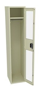 Tennsco (CSL-151872-A) Single Tier C-Thru Locker - One Wide No Legs (Assembled) - CSL-151872-A