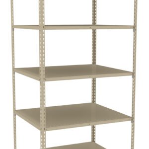 Tennsco (ZM7-4236S-5D) Z-Line Steel Shelving Starter Unit - ZM7-4236S-5D