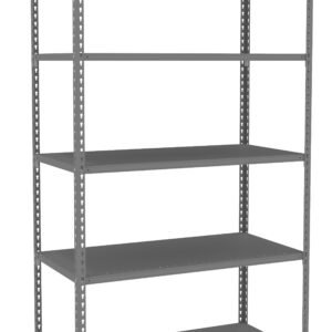 Tennsco (ZM7-4824S-5D) Z-Line Steel Shelving Starter Unit - ZM7-4824S-5D