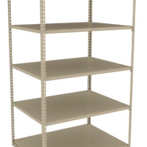 Tennsco (ZM7-4836S-5D) Z-Line Steel Shelving Starter Unit - ZM7-4836S-5D