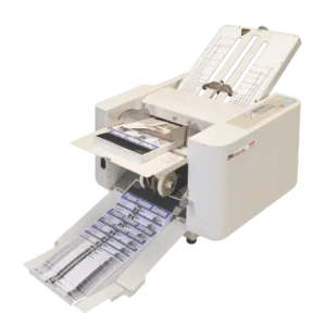 MBM (FO0601) Manual Tabletop Paper Folder Machine With 4-Digit Counter and 14,400 Sheets Per Hour 208J (MBM-208J-FO0601)
