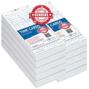 Pyramid 3800-10MB Authentic & Genuine Time Cards for Pyramid 3800 Time Clock 1,000/Pack