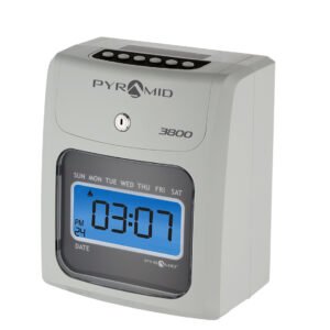 Pyramid 3800 Auto Totaling Time Clock 