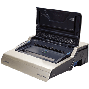 Fellowes 5217801 Galaxy™-E Electric Wire Binding Machine w/ Starter Kit