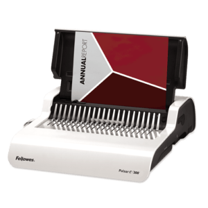 Fellowes 5216701 Pulsar™ E 300 Electric Comb Binding Machine w/Starter Kit
