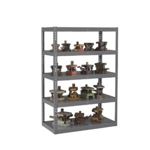 Tennsco (RXHS-963696) Z-Line Die Rack Steel Shelving Unit - RXHS-963696- 96"w x 36"d x 96"h