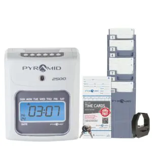 Pyramid 2500 Auto Aligning Time Clock