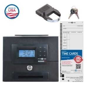 Pyramid 5000HD Heavy Duty Auto Totaling Time Clock