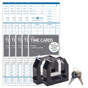 Pyramid TTK2400CRK- 2400 Key Bundle For Pyramid 2400 Time Clock 500/Pack