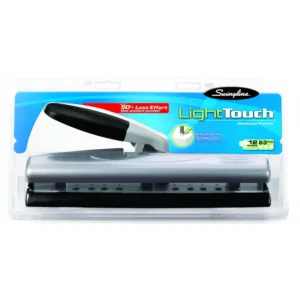 GBC Swingline LightTouch Desktop Punch - Model LTDP-23-12S 2-3 Hole Punch 12 Sheet Capacity (A7074026E)