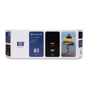 HP 83 UV HEWC4940A 680 ML Pigmented Black Original Designjet Ink Cartridge
