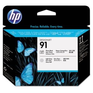 HP 91 HEWC9463A Light Gray and Photo Black Printhead