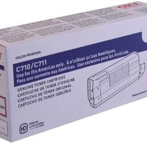 OKI Data - OKI44318602 Magenta - Original - Toner Cartridge - For C711dn, 711dtn, 711n, 711wt