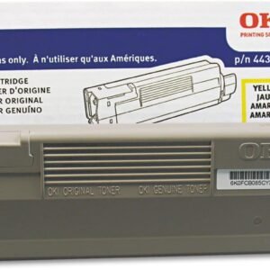 OKI Data - OKI44315301 Yellow - Original - Toner Cartridge - For C610cdn, 610dn, 610dtn, 610n