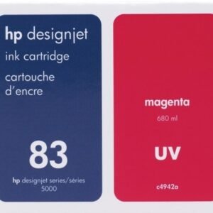 HP 83 UV HEWC4942A 680 ML Magenta Original Designjet Ink Cartridge