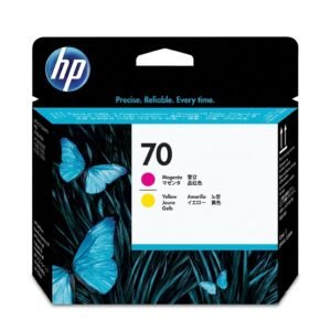 HP 70 HEWC9406A Yellow & Magenta Printhead