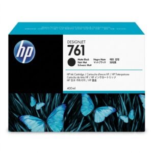 HP 761 HEWCM991A 400 ML Matte Black Original Designjet Ink Cartridge