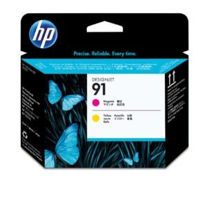 HP 91 HEWC9461A Yellow and Magenta Printhead
