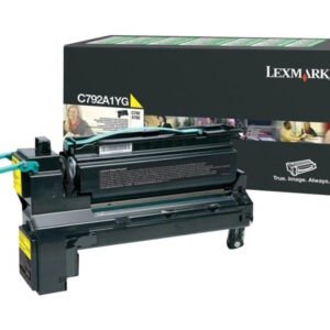 Lexmark LEXC792A1YG Yellow Original Toner Cartridge LCCP