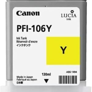 Canon CNM6624B001AA PFI-106 M 130 ML Yellow Original Ink Tank