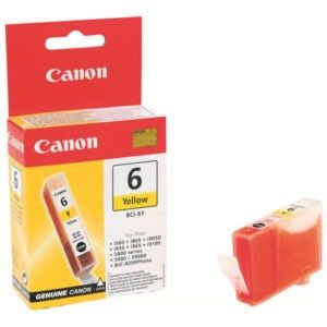 Canon CNM4708A003 BCI-6Y Yellow Original Ink Tank