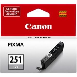 Canon CNM6517B001 CLI-251GY Gray Original Ink Tank