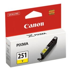 Canon CNM6516B001 CLI-251Y Yellow Original Ink Tank