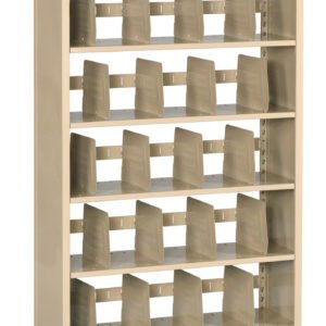 Tennsco (LCT-8-3624-6) L&T Double Entry Starter Unit - 8 Shelves 36"w x 24"d x 76 1/4"h