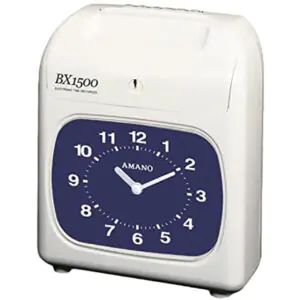 Amano BX-1500 Top Load Semi Auto Time Clock