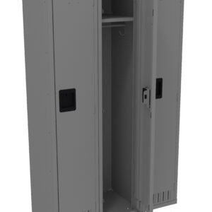 Tennsco (STK-121560-C) Single Tier Locker -Three Wide Without Legs (Unassembled) - STK-121560-C