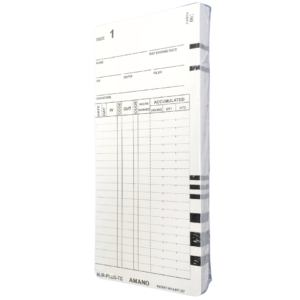 Amano MJR-PLUS timecards (50 pack) LE-309650