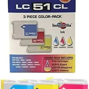 Brother LC513PKS Yellow, Cyan, Magenta Original Ink Cartridge BRTLC513PKS