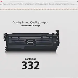Canon 332 Yellow Original Toner Cartridge CNM6260B012AA