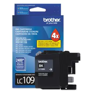 Brother LC109BK Super High Yield Black Original Ink Cartridge BRTLC109BK