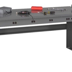 Tennsco (EB-1-3072S) Electronic Workbench with Steel Top and Panel Legs