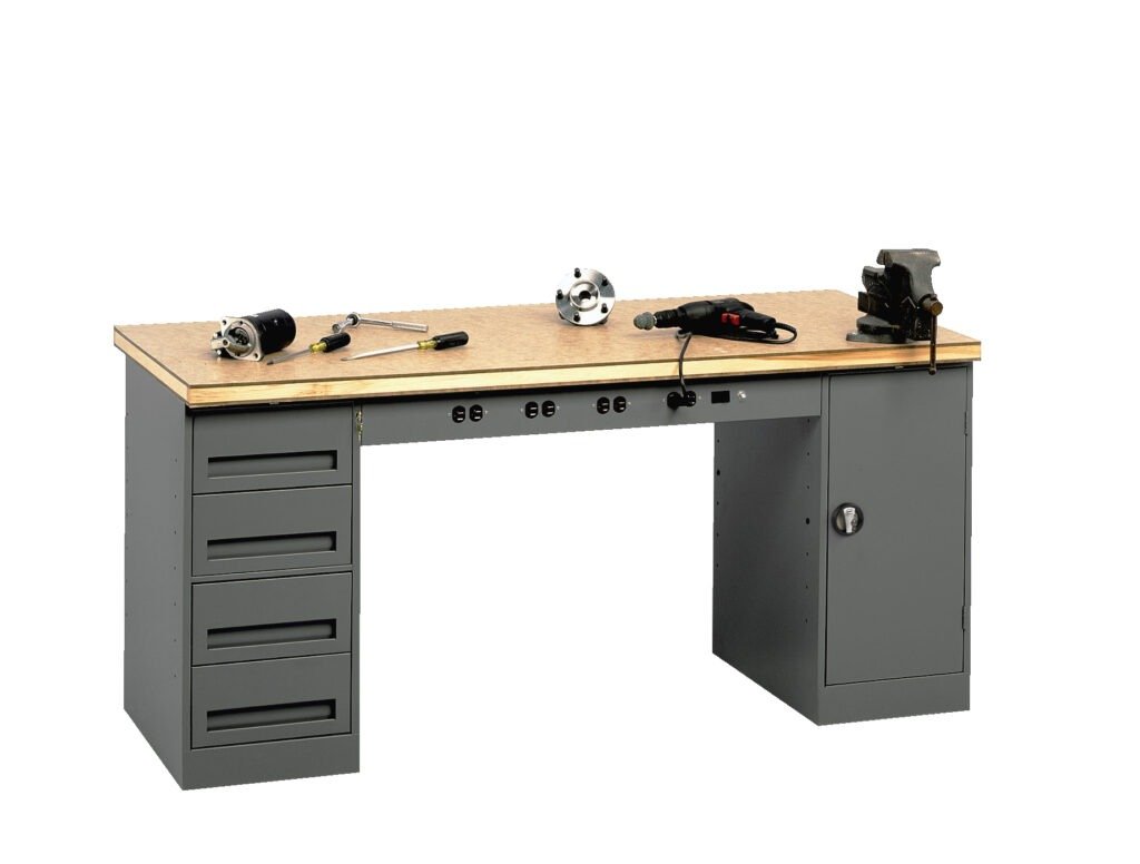Tennsco (EMB-2-3072C) Workbench with Modular Units