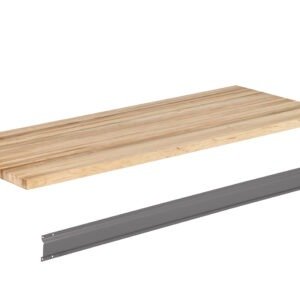 Tennsco (MT-3096) Butcher Block Top With Stringer for Workbenches