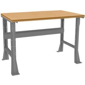 Tennsco (WB-1-3048C) Flared Leg Workbench With Compressed Wood Top
