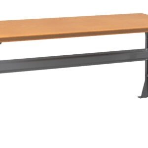 Tennsco (WB-1-3072C) Flared Leg Workbench With Compressed Wood Top