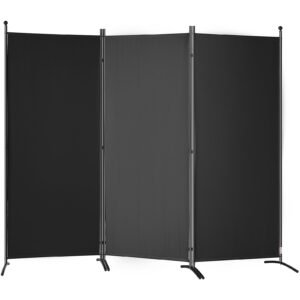 VEVOR 3 Panel Room Divider 6.1 ft (102×71inch) Black