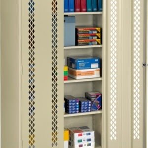 Tennsco (7218-PD) Standard Storage Cabinet with Perforated Doors (Assembled)